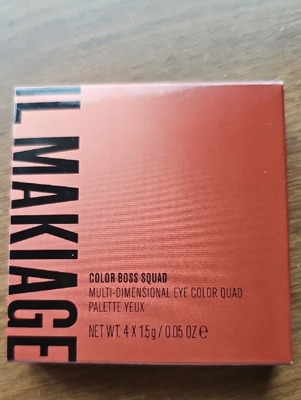 NIB IL MAKIAGE Color Boss Squad Eye Color Quad - Trendsetter 995
